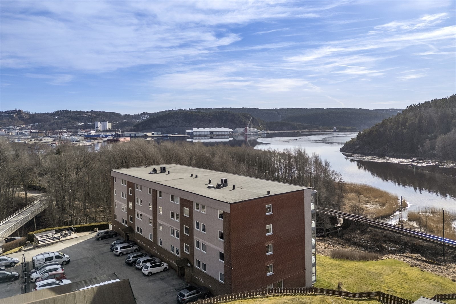 Dronefoto Galleribilde