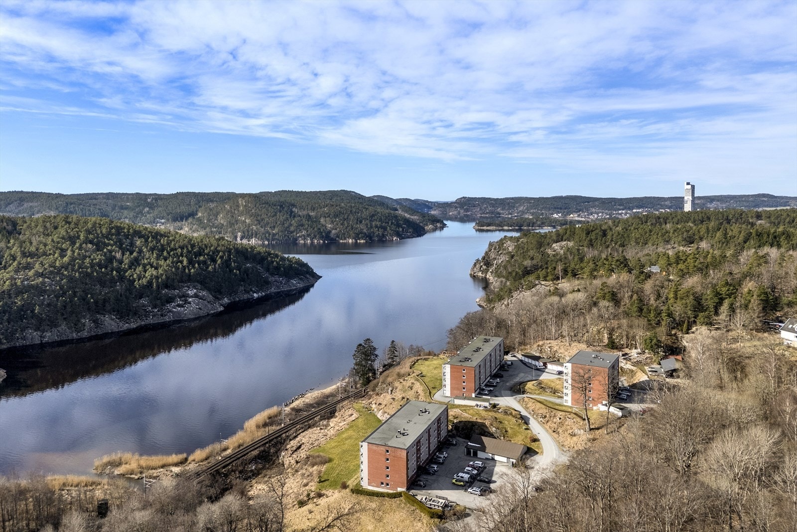 Dronefoto Galleribilde