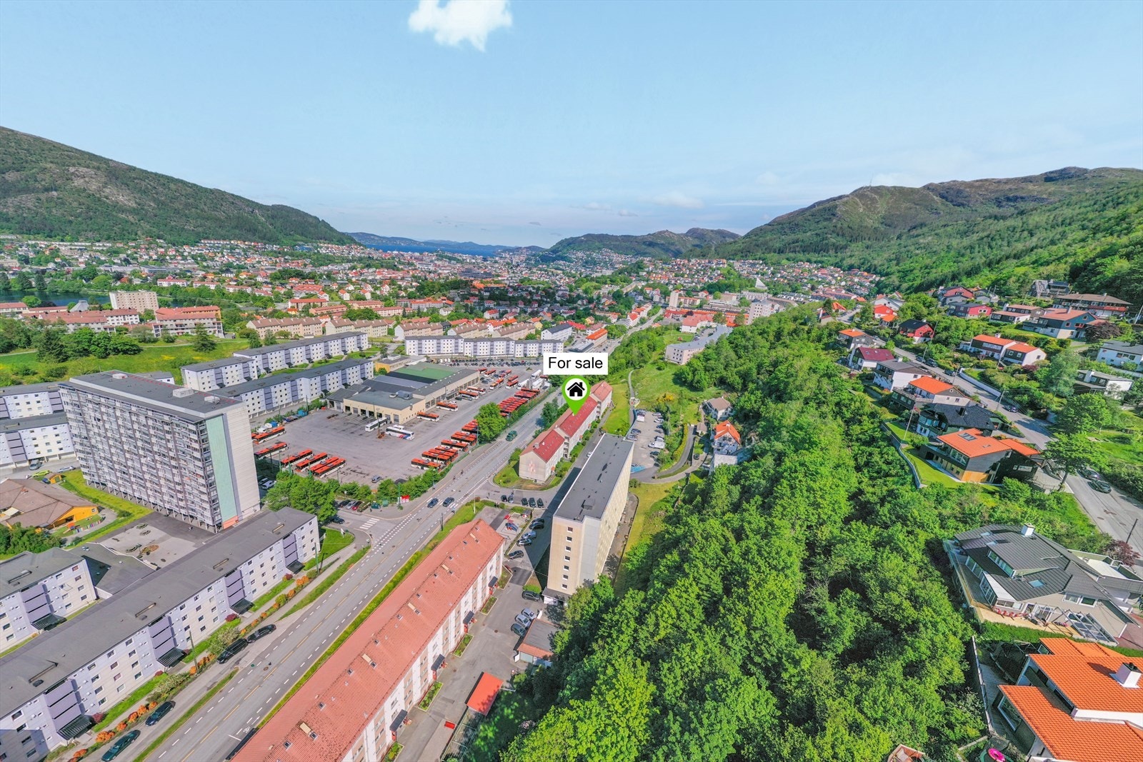 Område og beliggenhet. Galleribilde