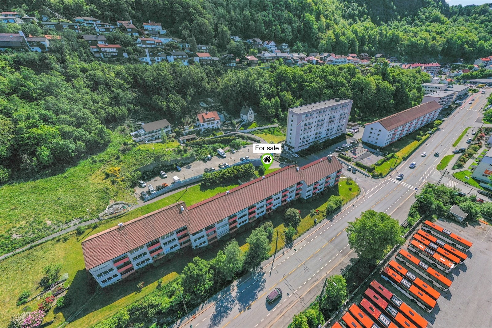 Område og beliggenhet. Galleribilde