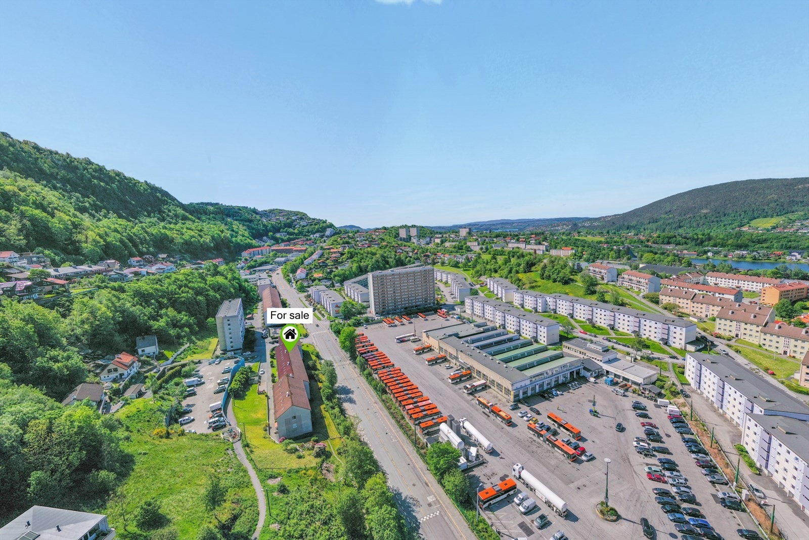 Område og beliggenhet. Galleribilde