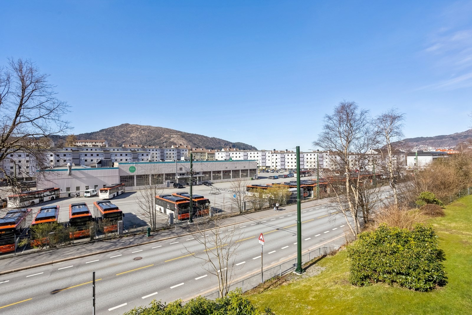 Utsikt fra stue-/balkong. Galleribilde