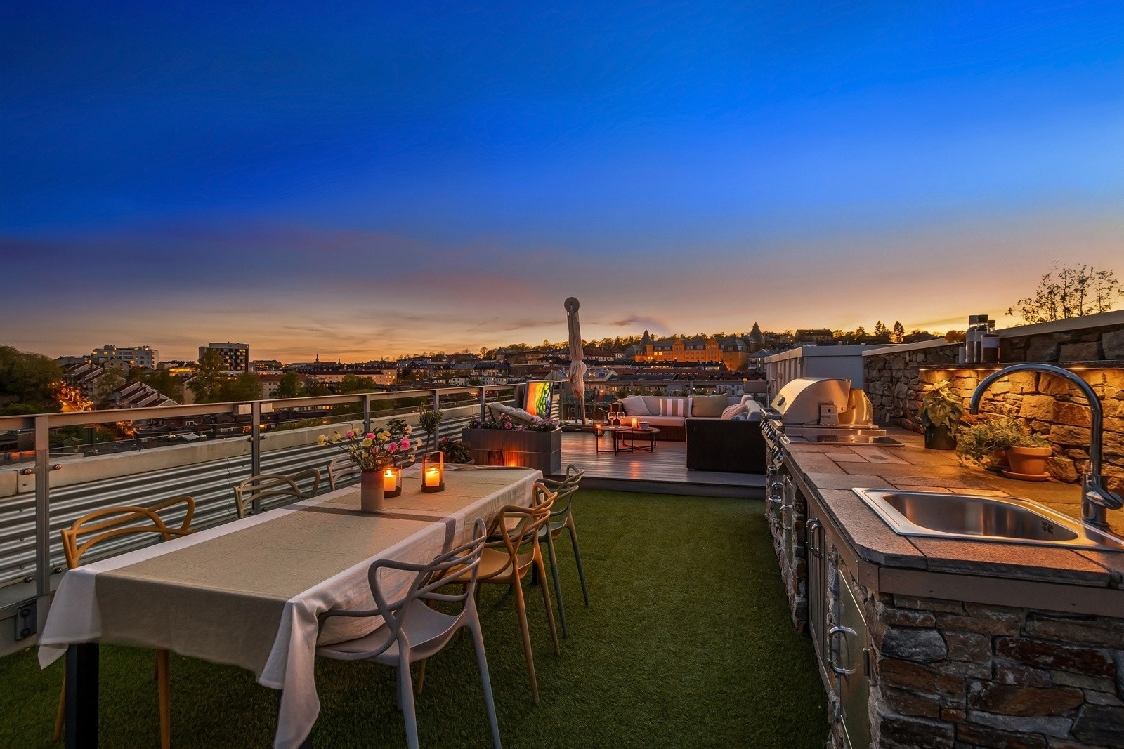 Sol fra første soltime og helt til solnedgang midtsommers - Det ultimate uterommet. Galleribilde