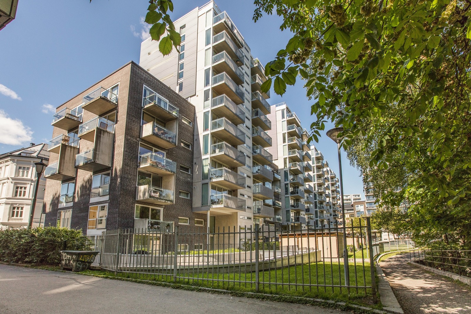 Topp- og hjørneleilighet beliggende i 11. etasje. Galleribilde