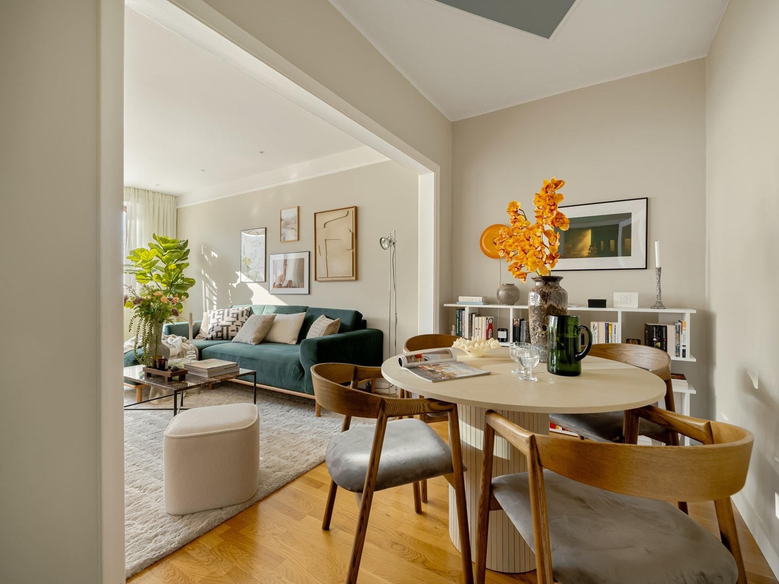 Egen sone for spisegruppe. Galleribilde