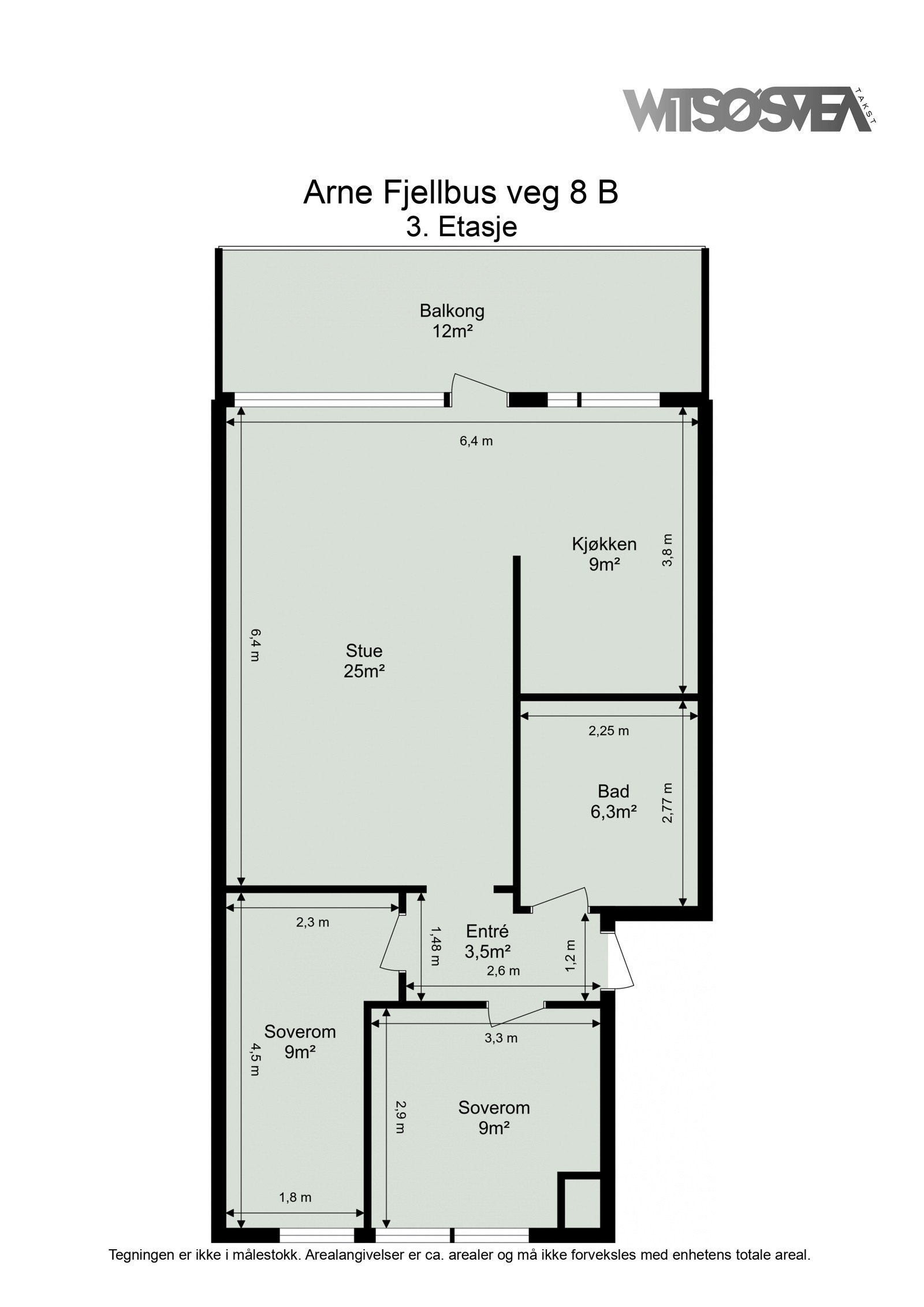 Planskisse. Galleribilde