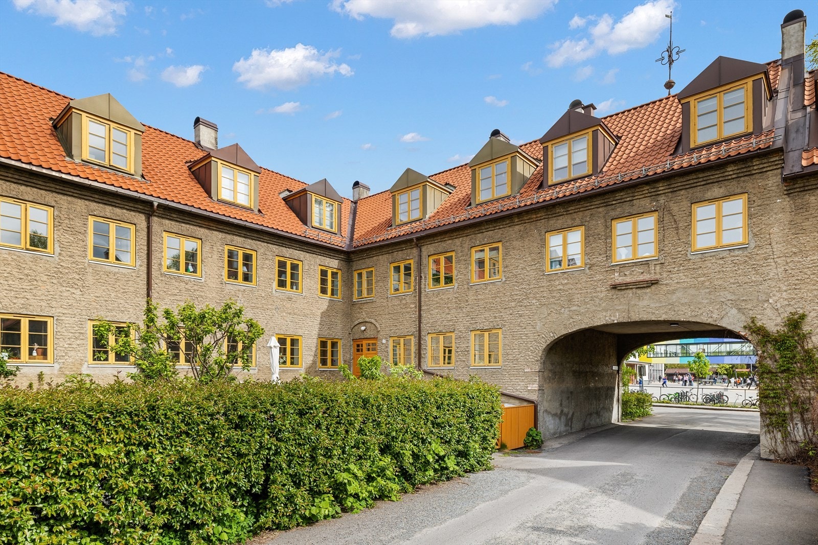 Beboerne kan nyte godt av velholdte fellesarealer og en godt organisert administrasjon. Galleribilde