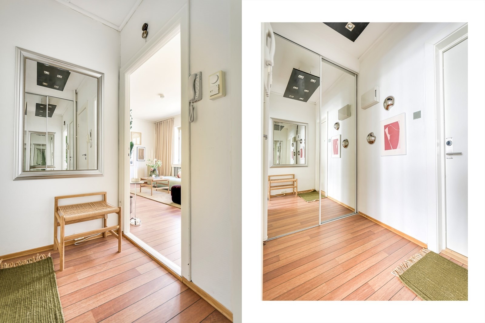 Romslig entré med mye oppbevaringsmuligheter. Velkommen inn! Galleribilde
