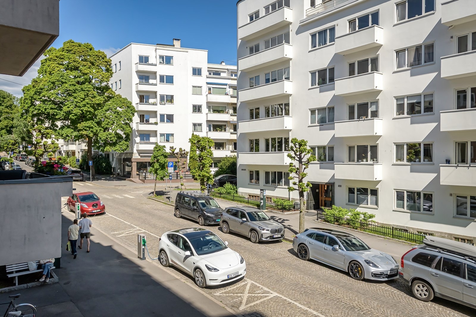Leiligheten vender i sin helhet mot Gabels gate, og har inngang fra Gabels gate. Galleribilde