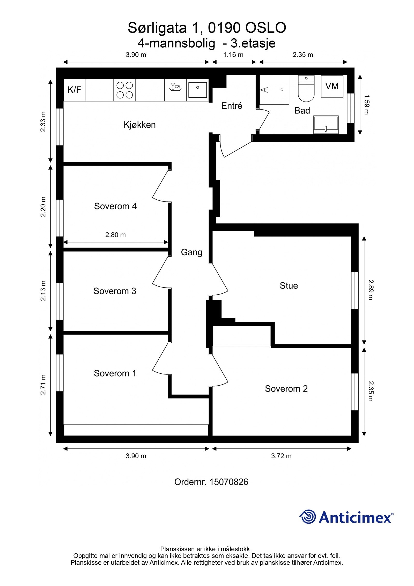 Plantegning. Galleribilde