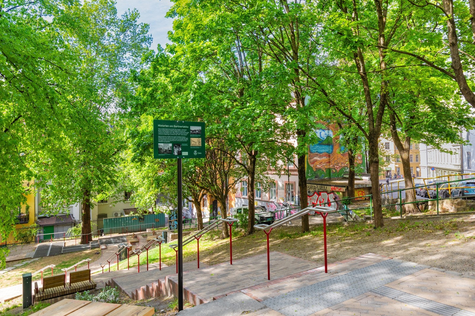 Trivelige Gartnerløkka ligger like ved boligen! Galleribilde