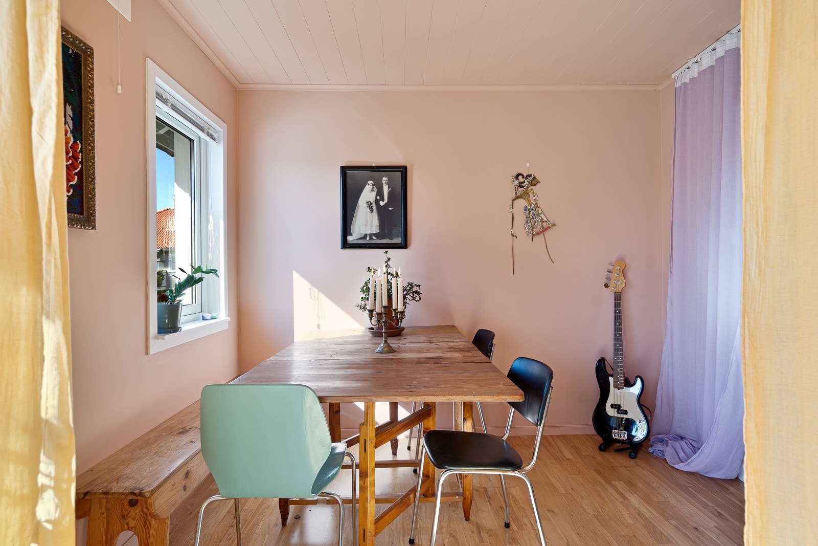 Spisestuen er opprinnelig soverom 3 Galleribilde