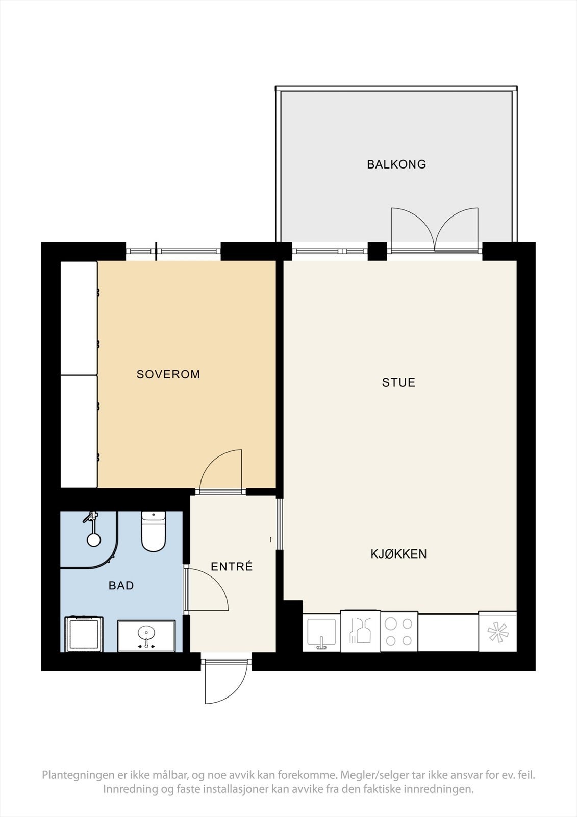 Plantegning. Galleribilde