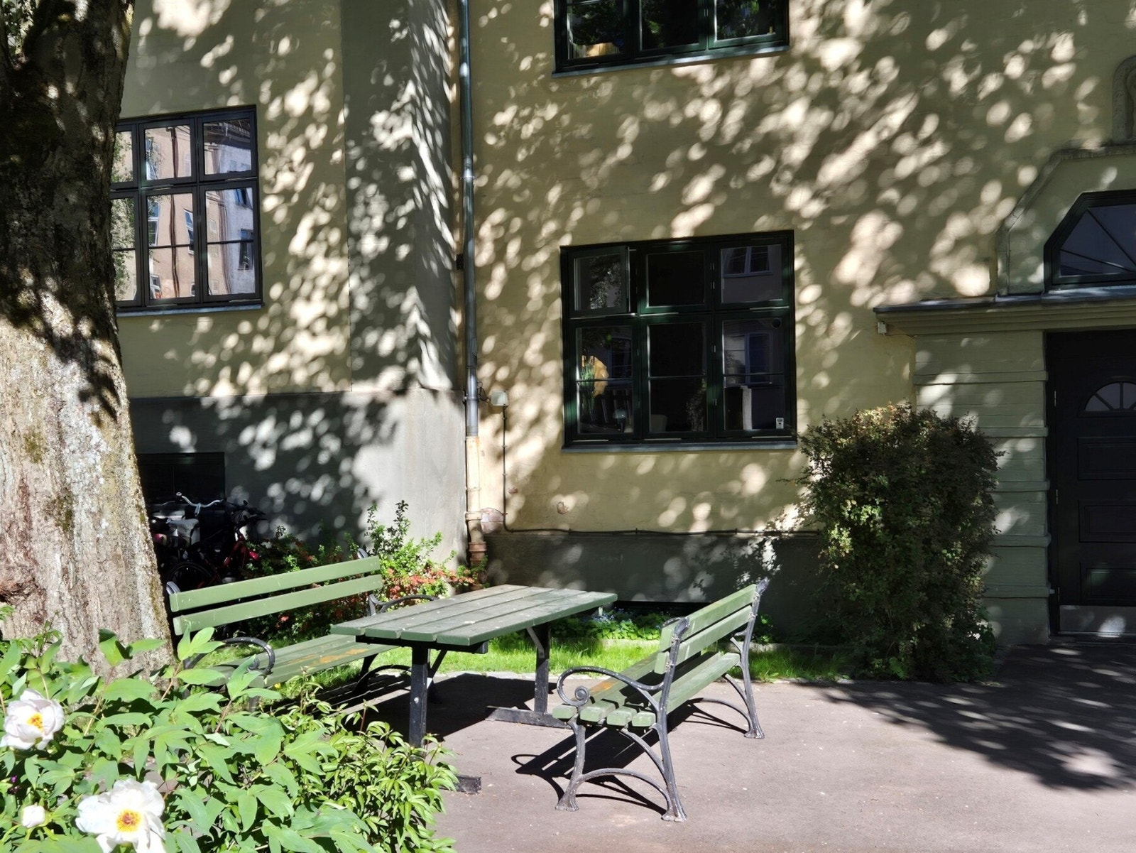 Idyllisk forhage. Bilde tatt av selger. Galleribilde