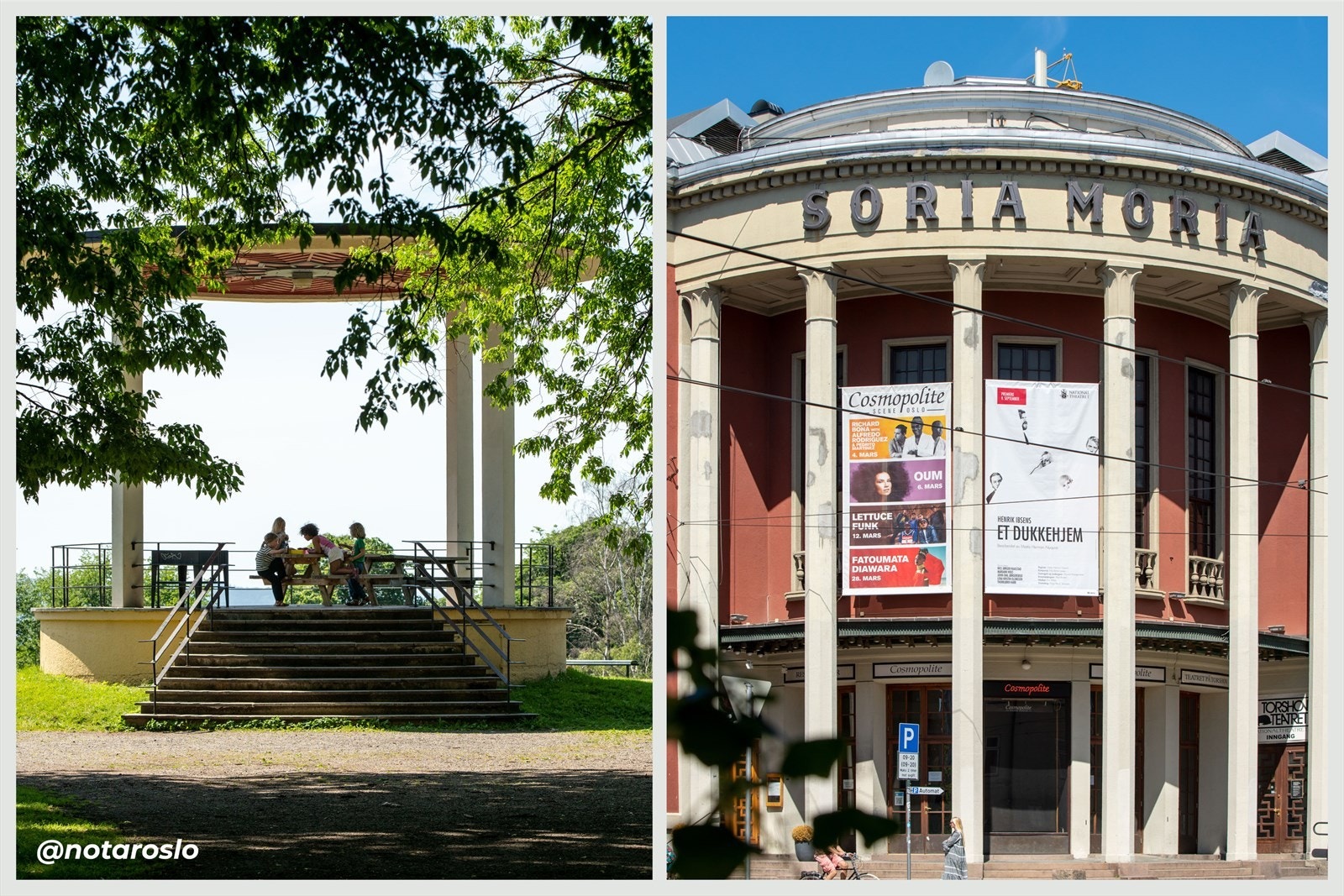 Like ved finner man også Torshovparken og Soria Moria Galleribilde