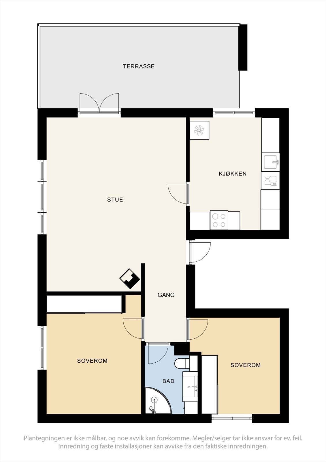 Plantegning. Galleribilde