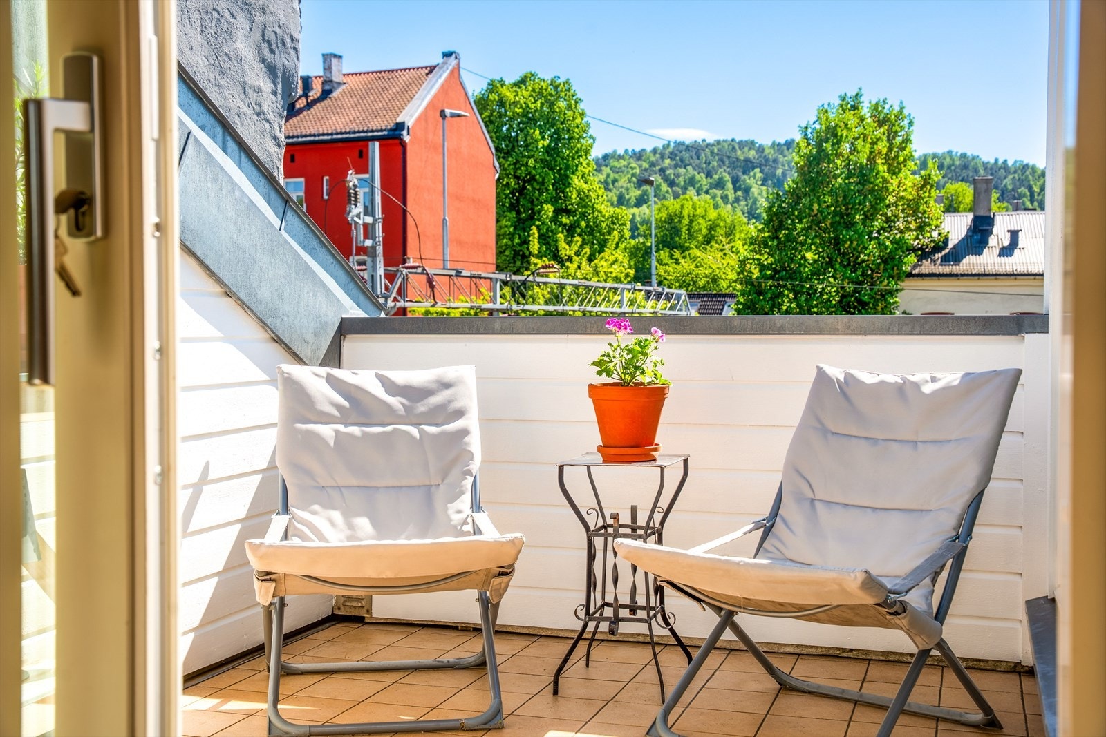 Grønne omgivelser. Galleribilde