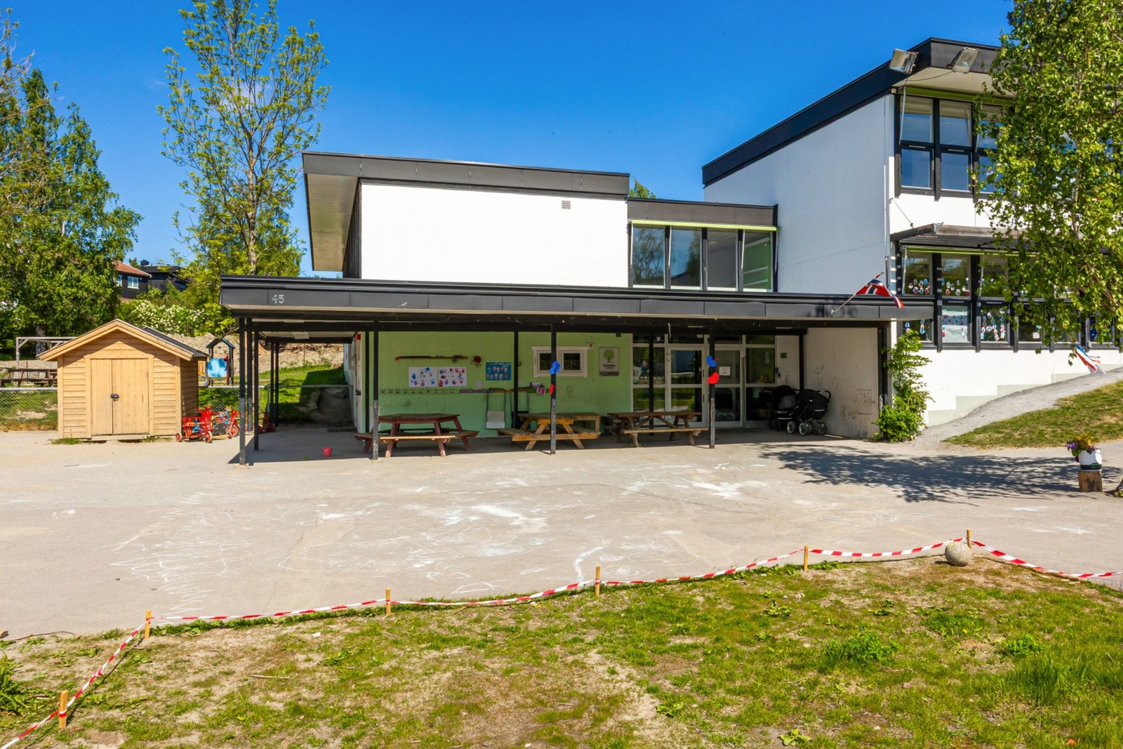 Huskestua barnehage. Galleribilde