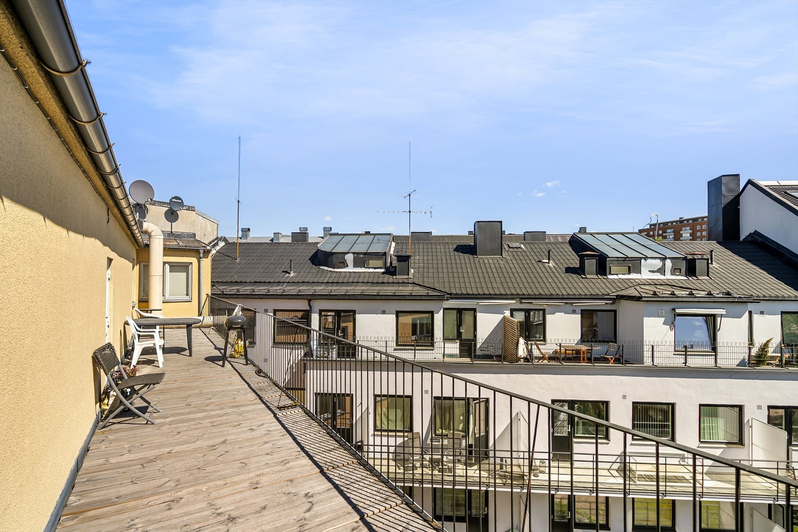 Takterasse Galleribilde