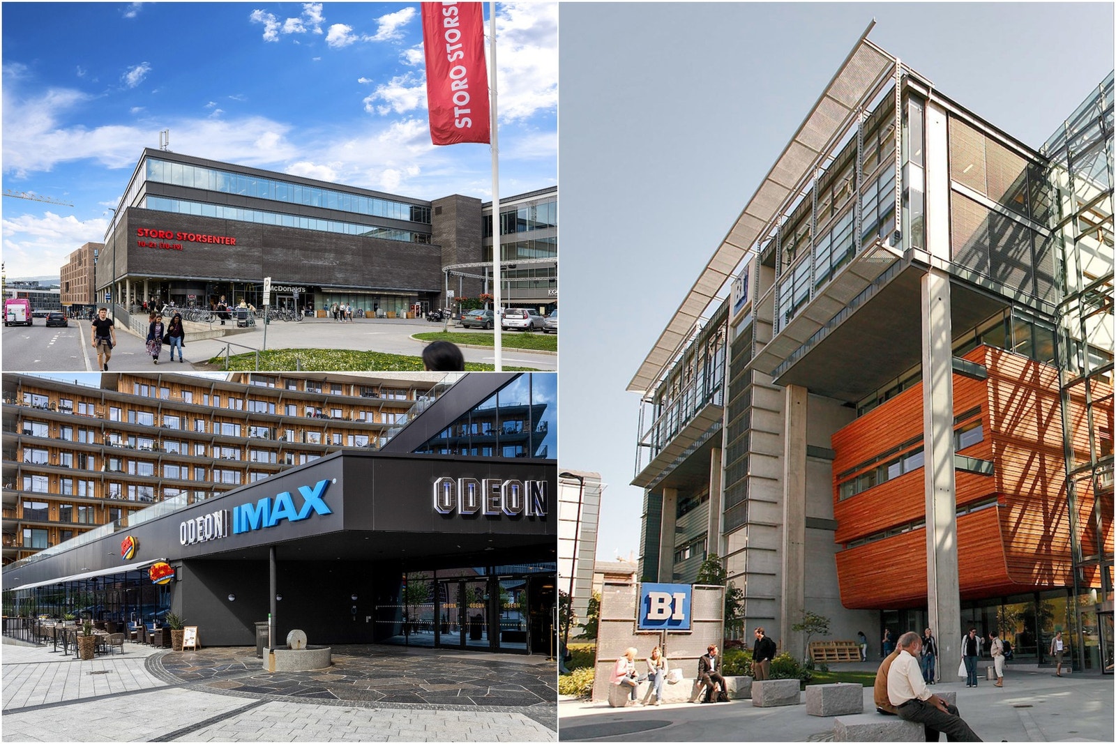 BI i Nydalen og Storo senteret - Oslo´s største kjøpesenter med ca.130 butikker og serveringssteder er få minutter unna. Galleribilde