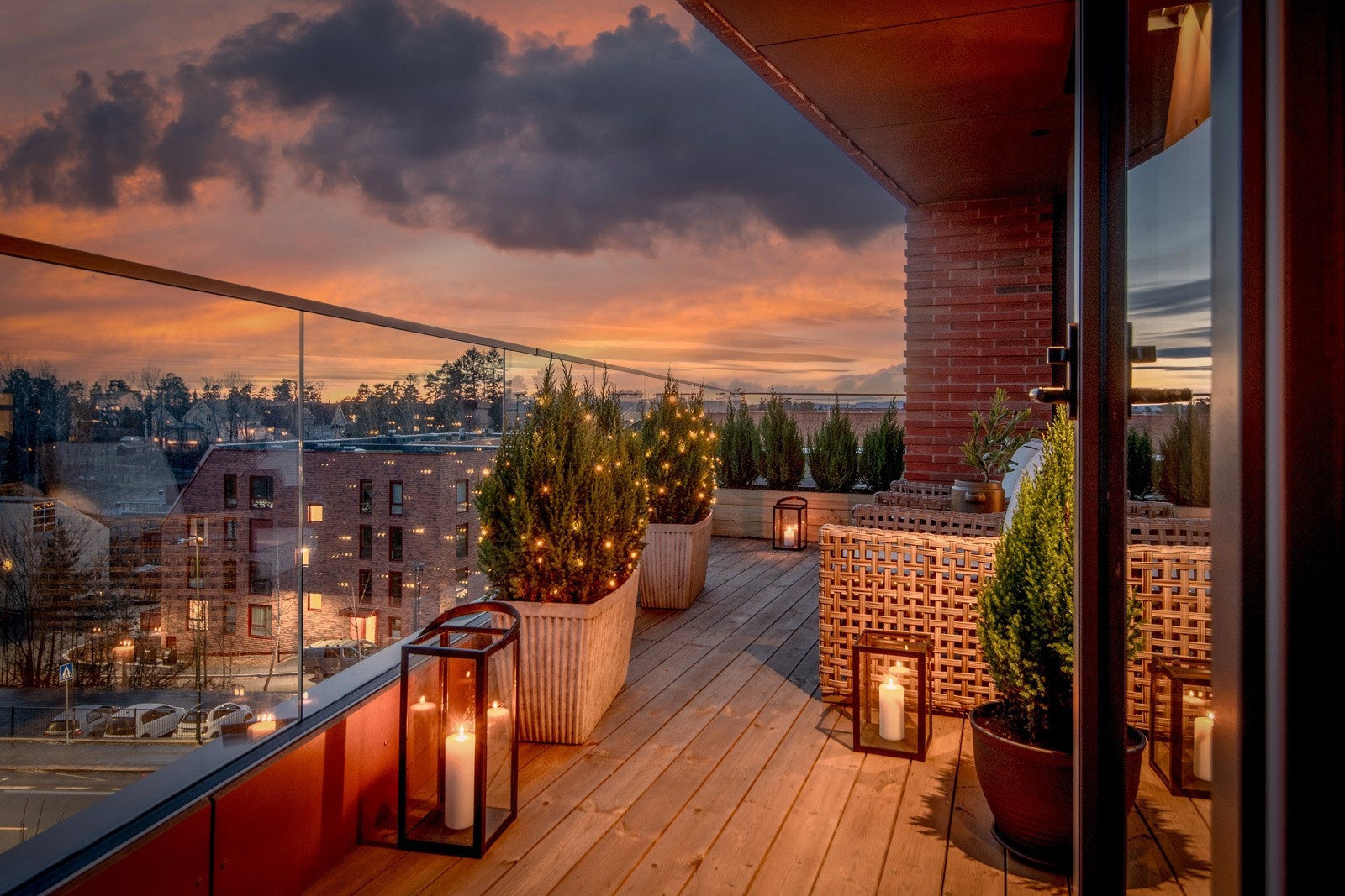 Kveldsstemning. Galleribilde