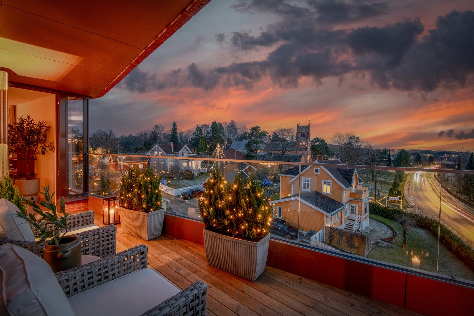 Kveldsstemning. Galleribilde