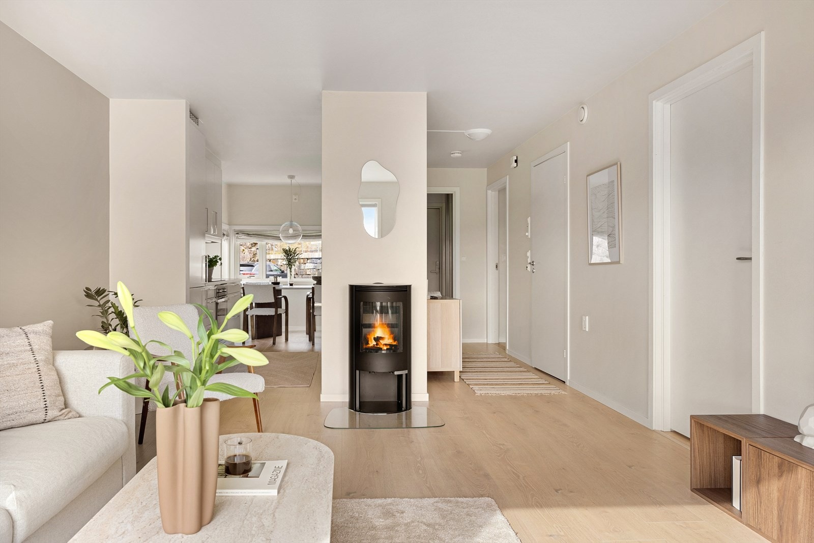 Dette er en lekker 3-roms leilighet på populære Stongafjellet! Galleribilde