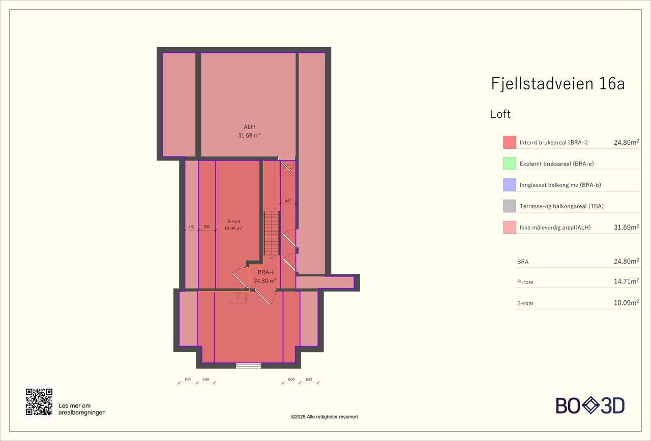 fjellstadveien-16a - loft. Galleribilde
