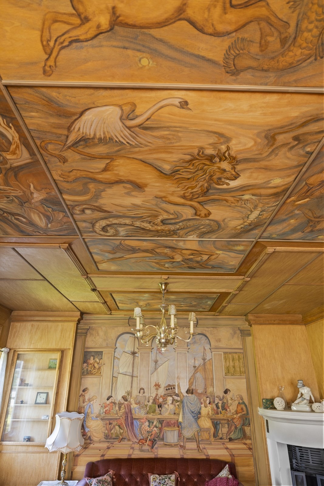 Takmaleri i stuen. Galleribilde