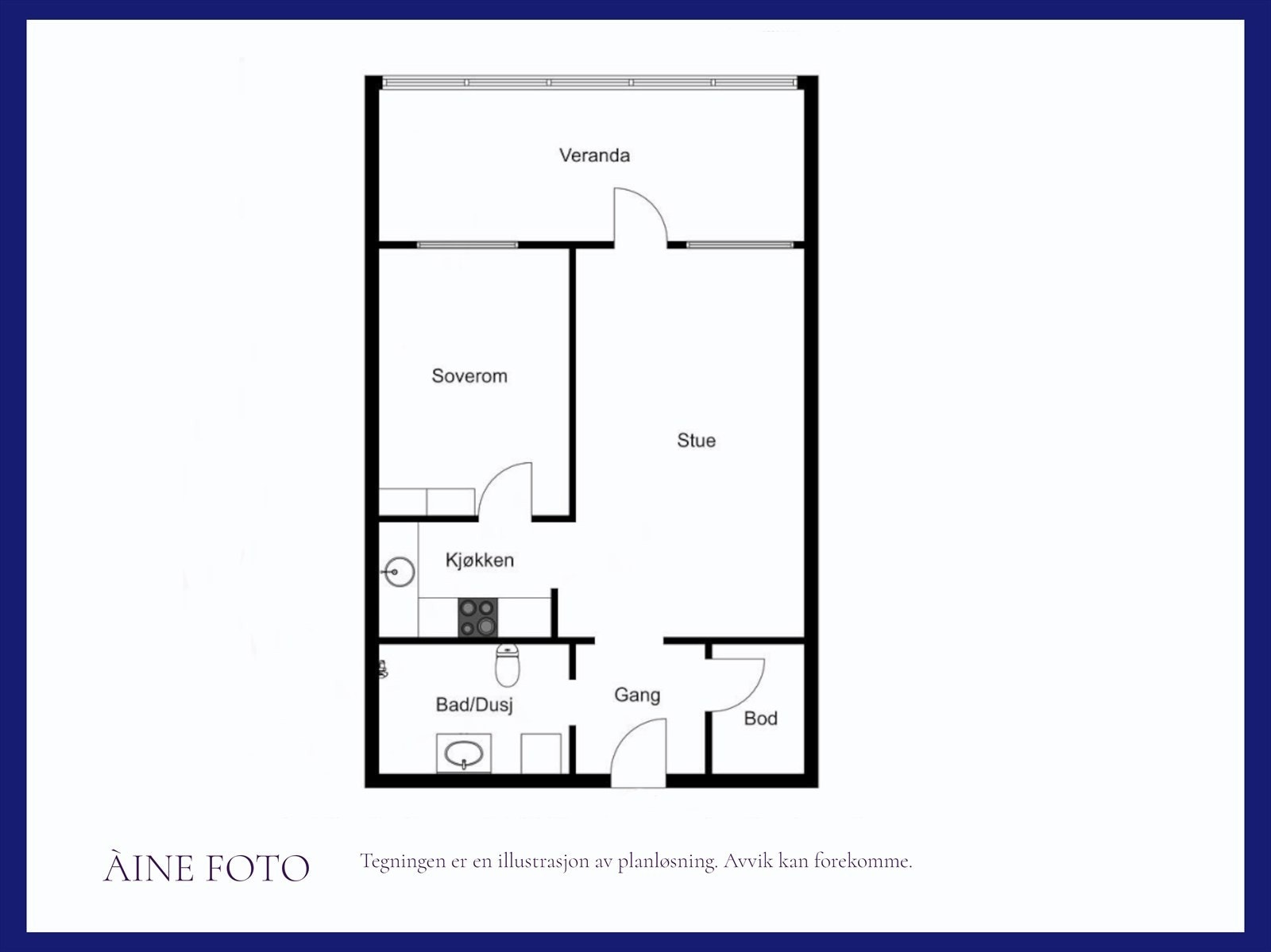 Plantegning. Galleribilde