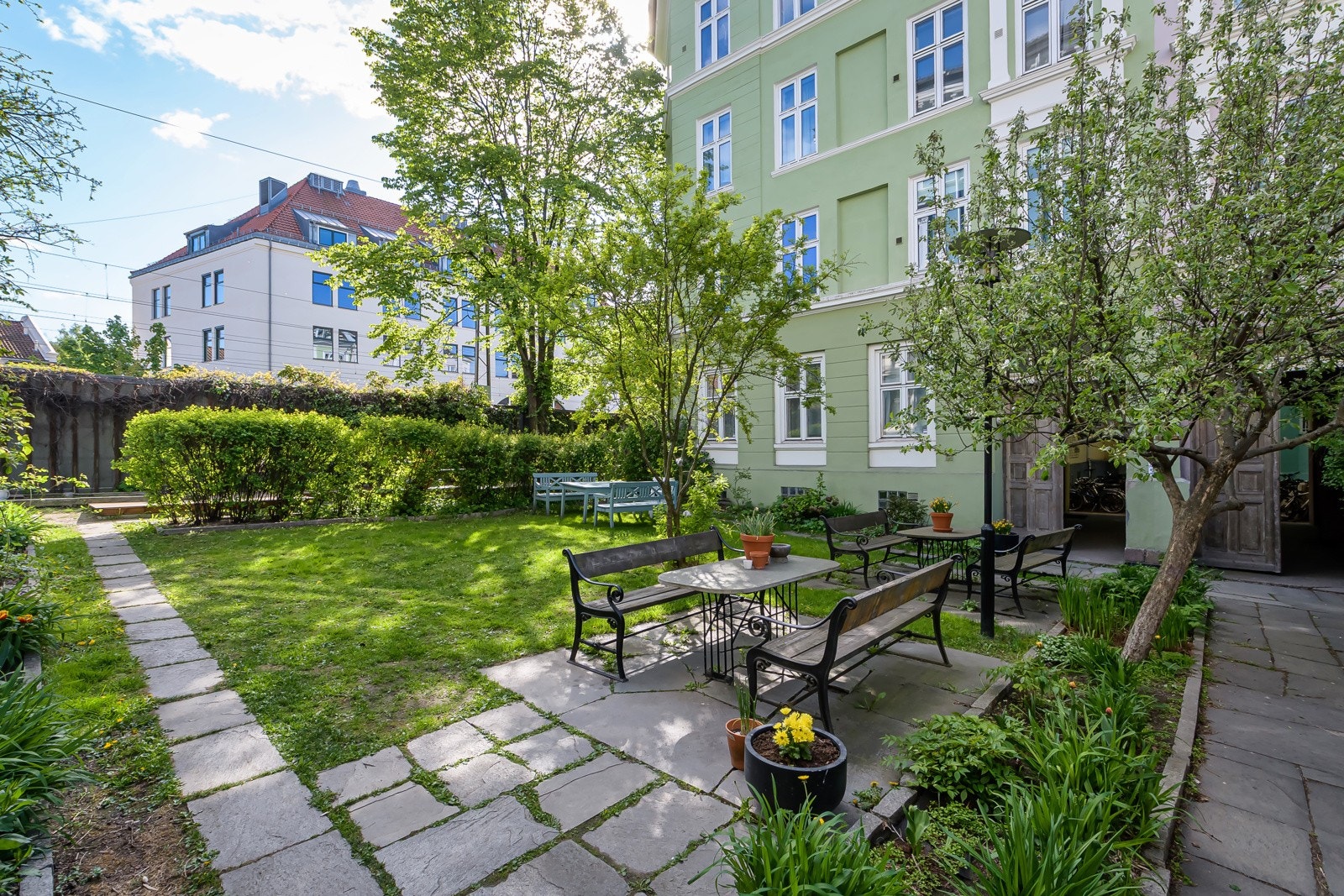 Leiligheten har en attraktiv og sentral beliggenhet i Gamlebyen. Galleribilde