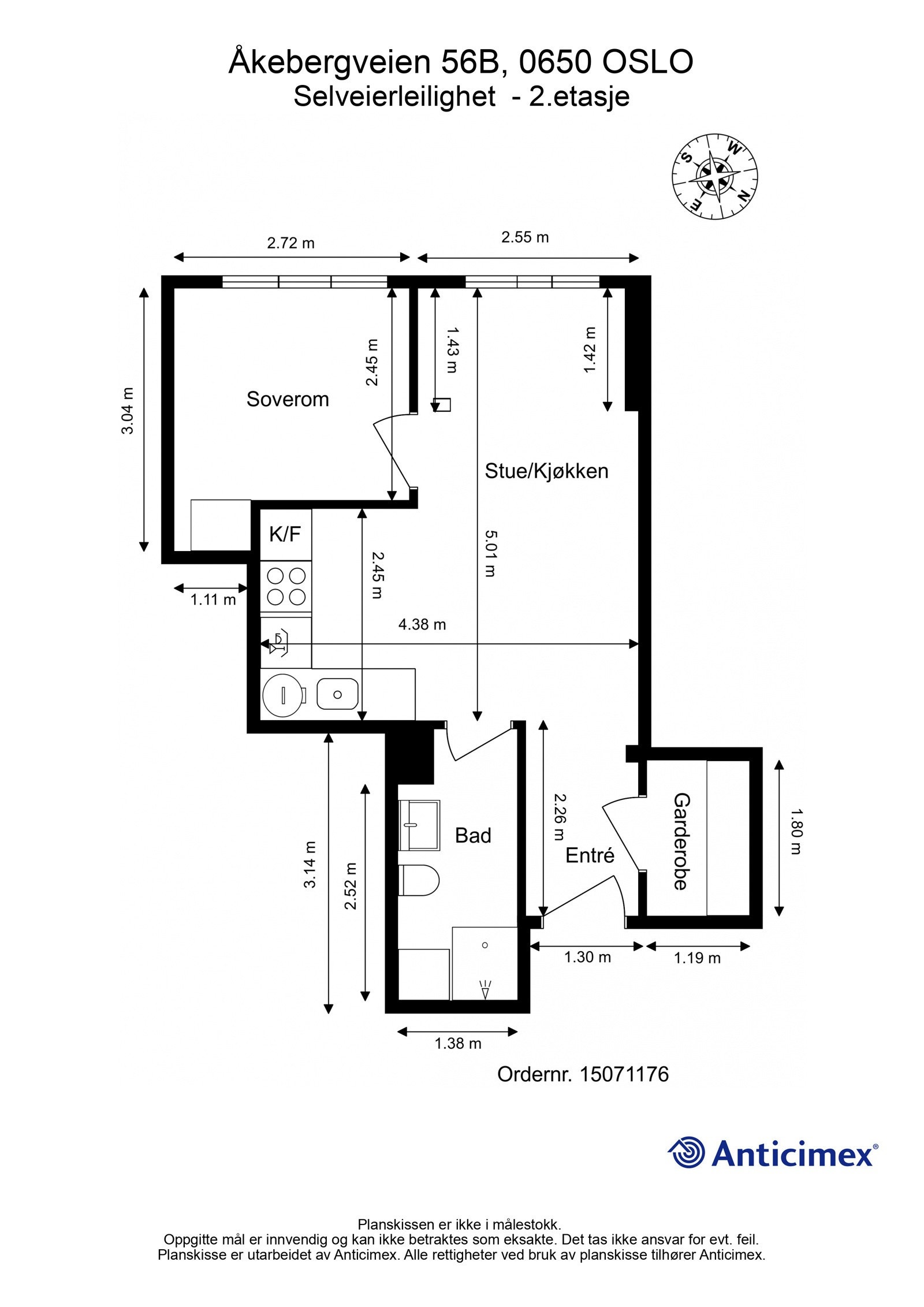 Plantegning. Galleribilde