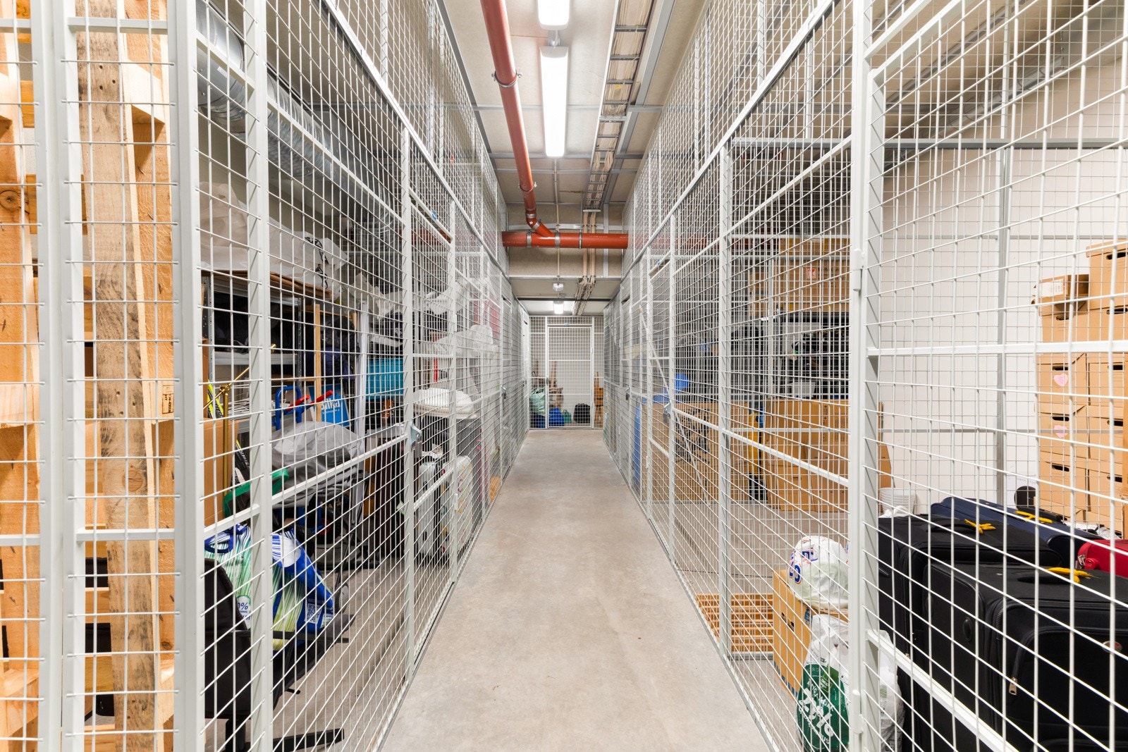 Bod i byggets kjeller. Galleribilde