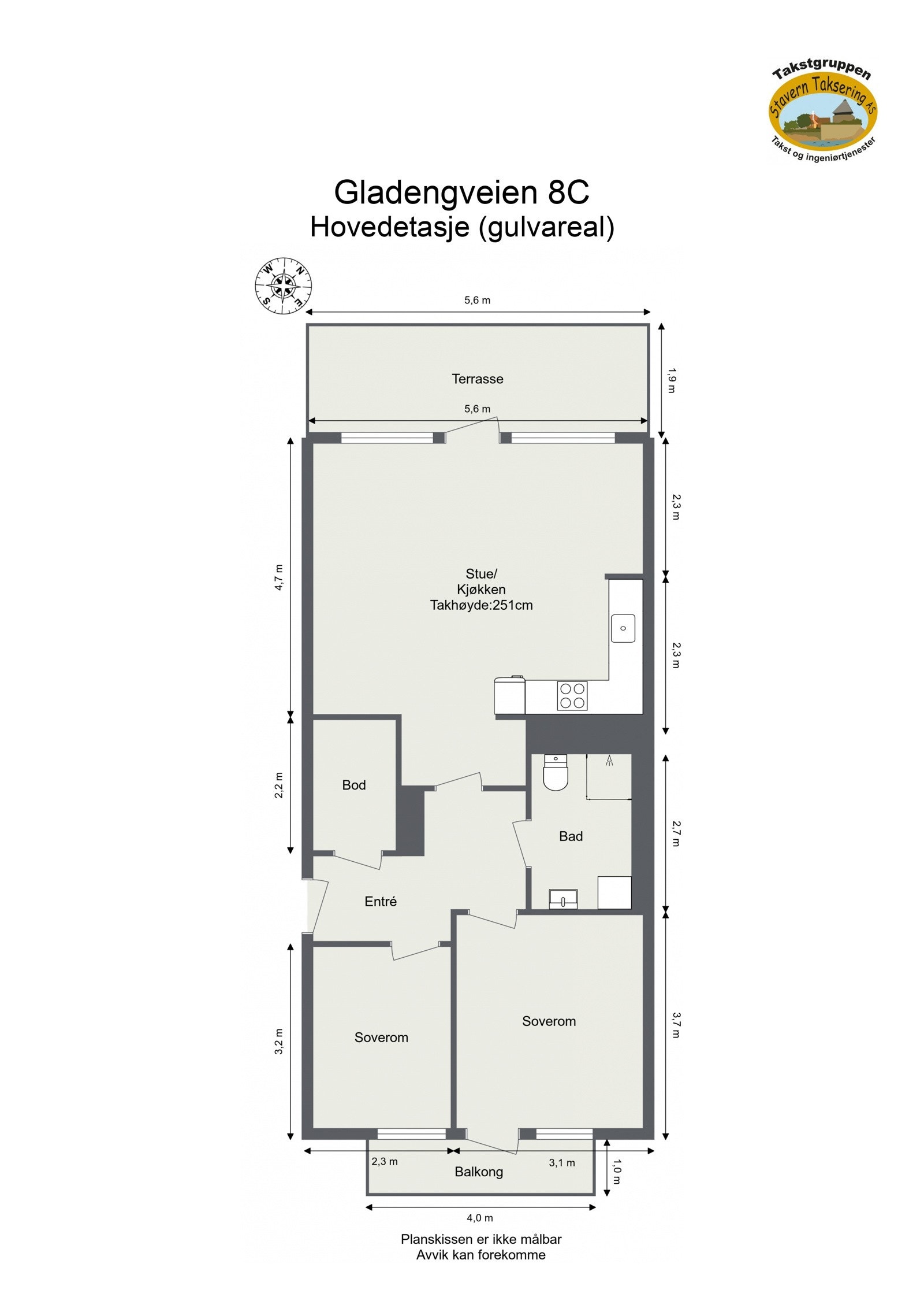Plantegning. Galleribilde