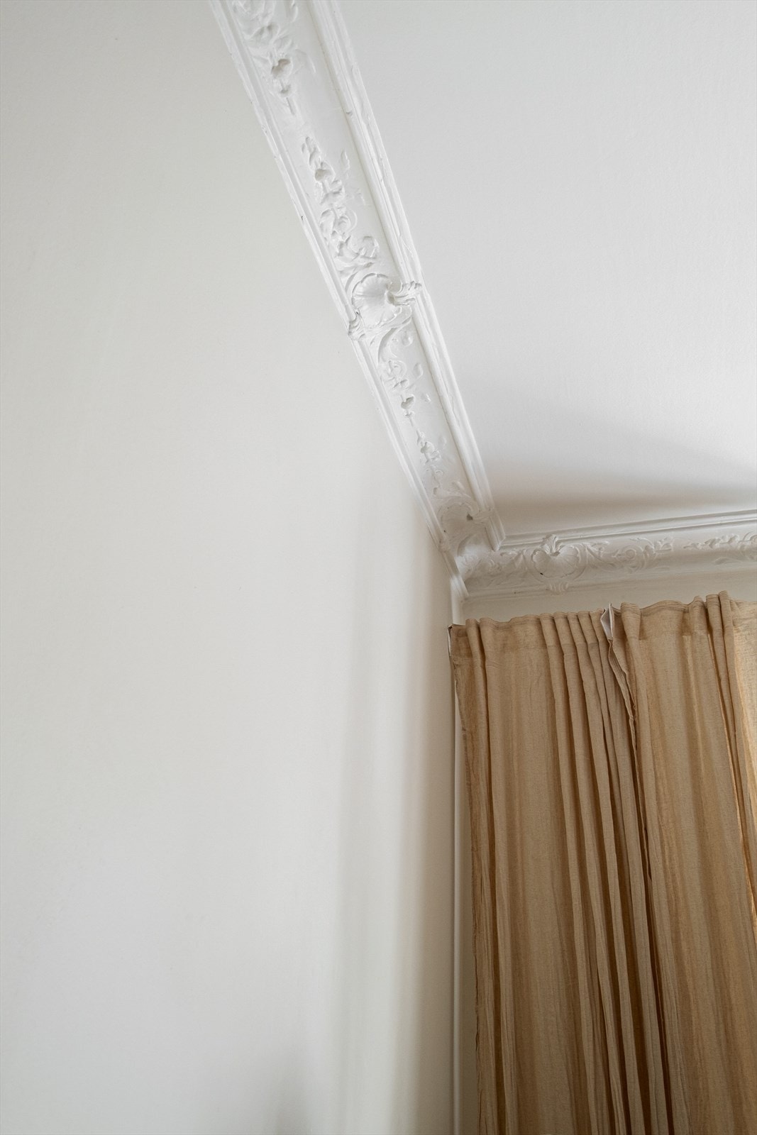 Klassiske detaljer som stukkatur. Galleribilde