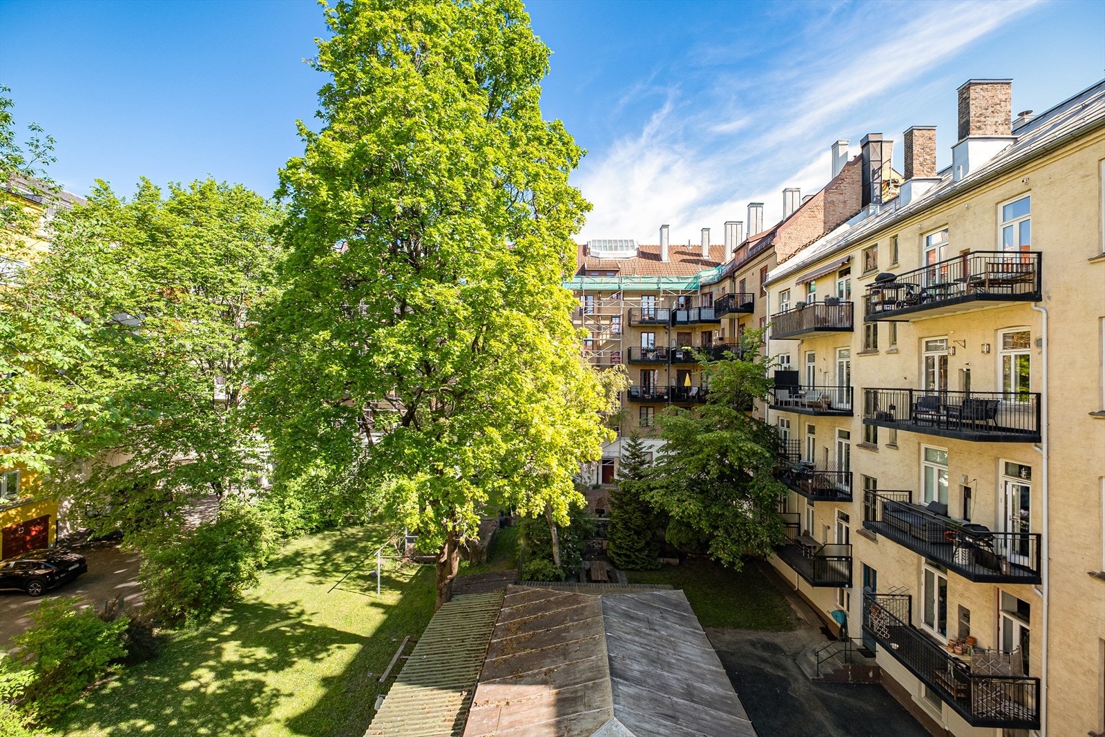 Utsyn fra kjøkken. Galleribilde