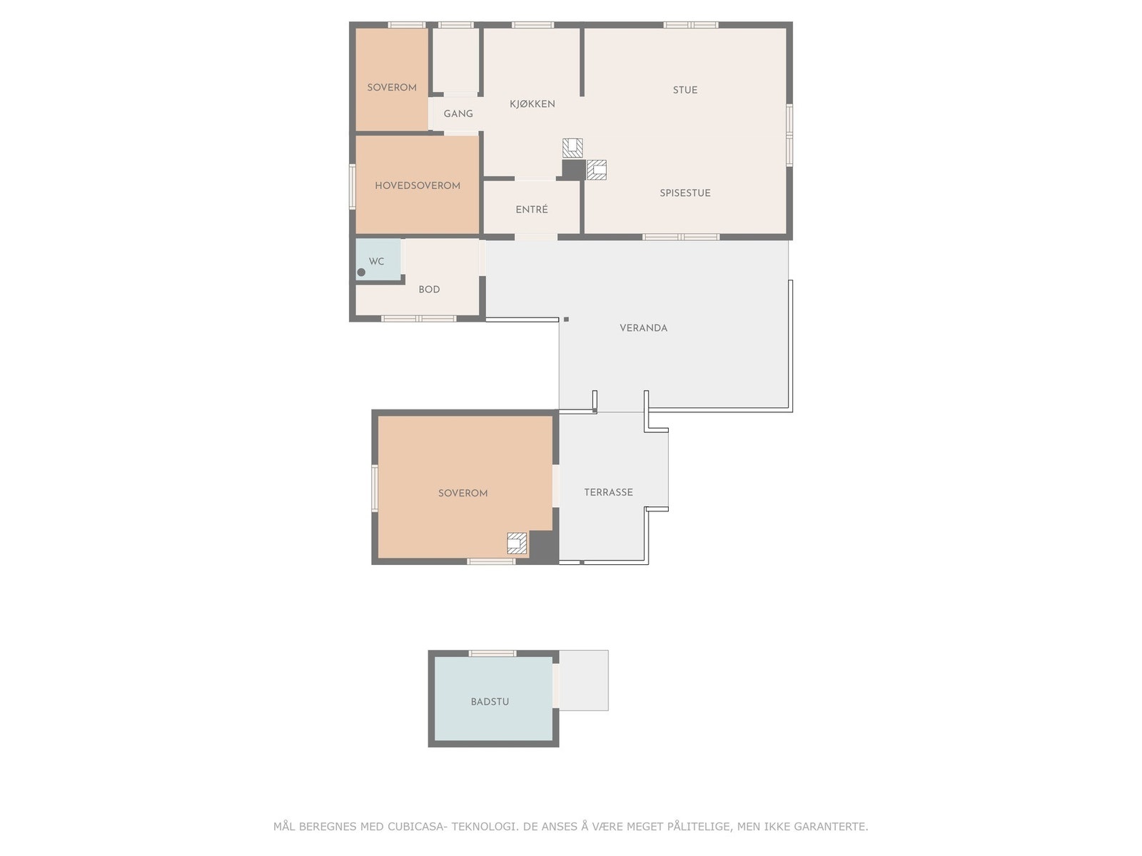 Plantegning. Galleribilde