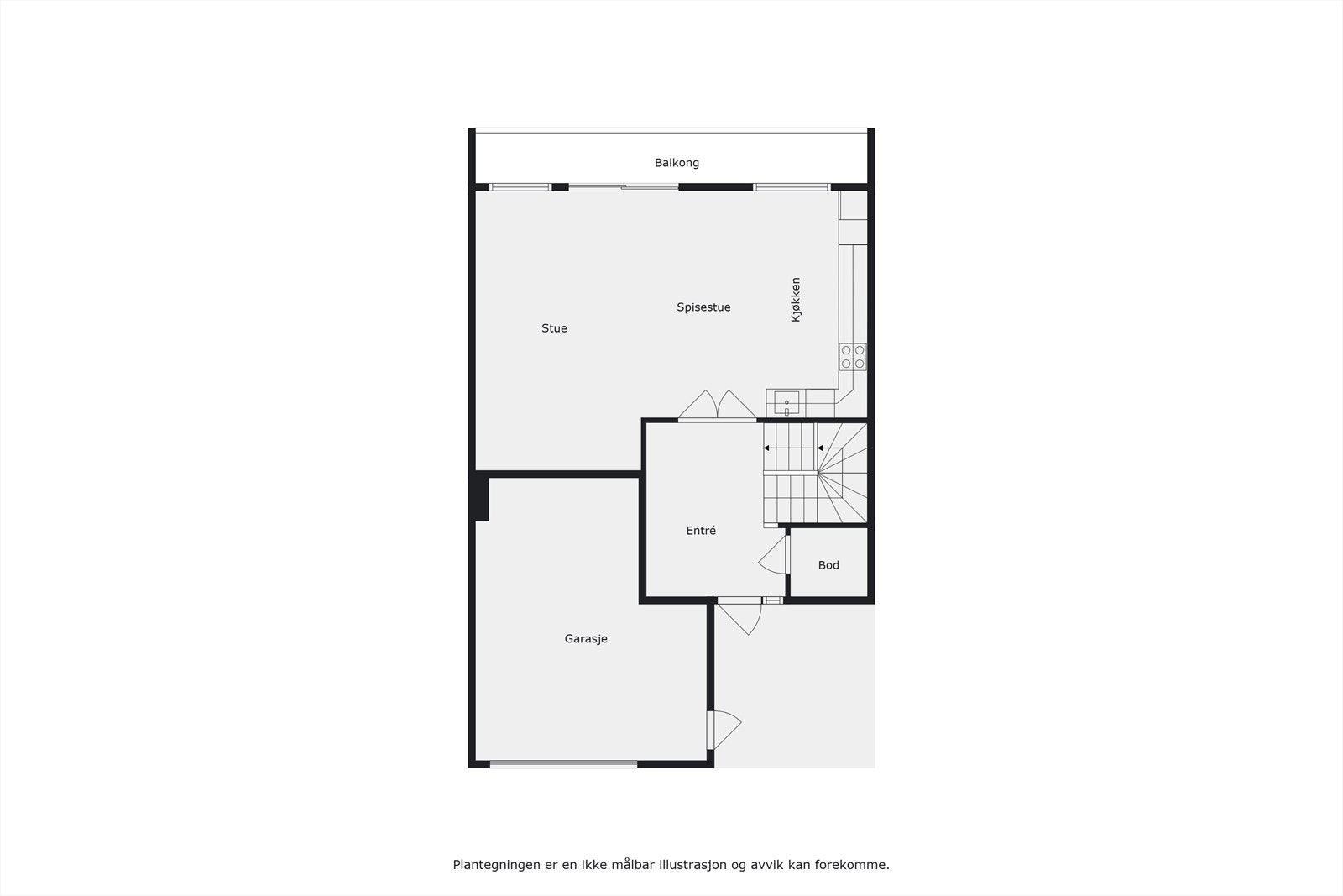 Plantegning | 1. etasje Galleribilde