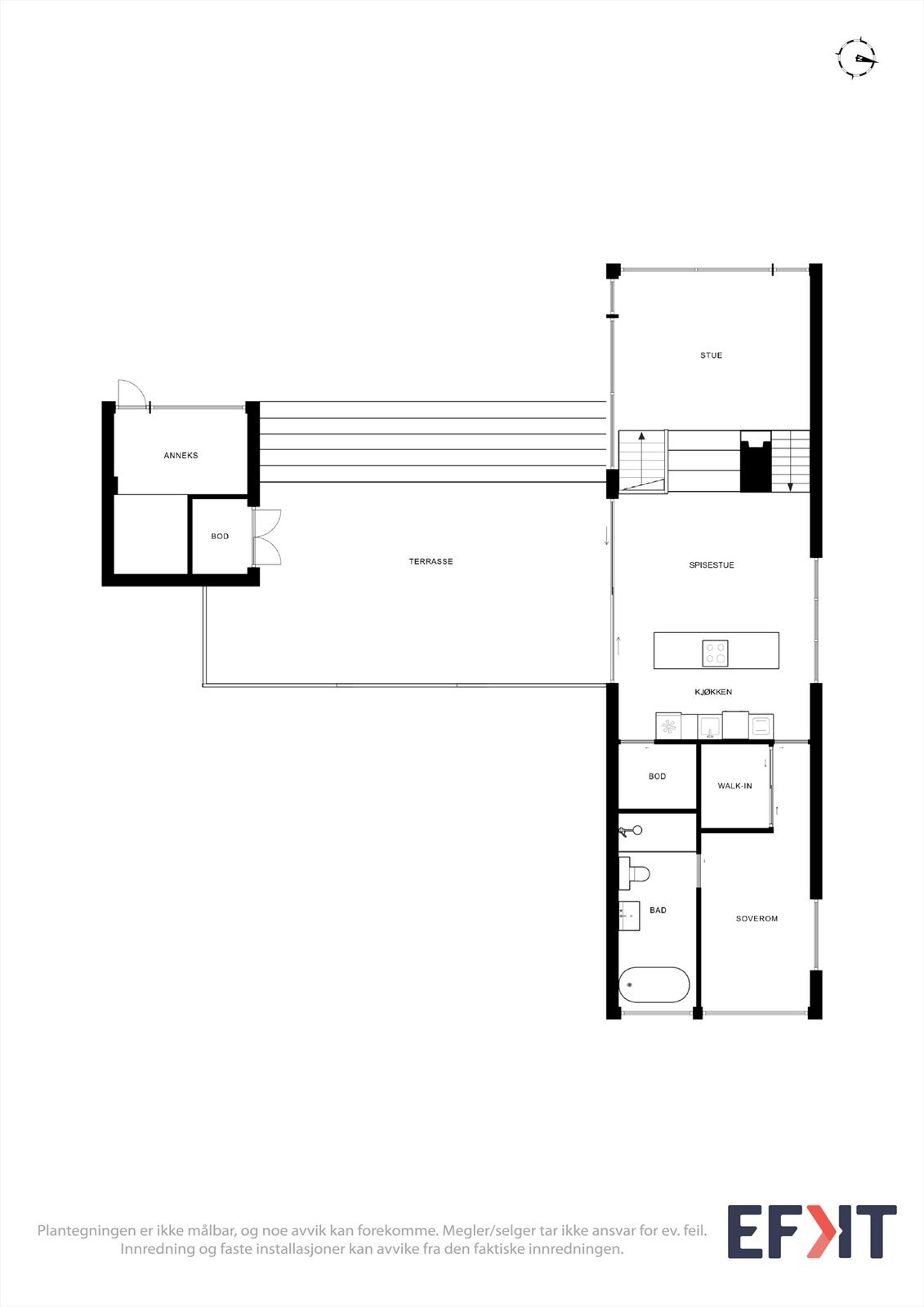 Plantegning 2. etasje Galleribilde