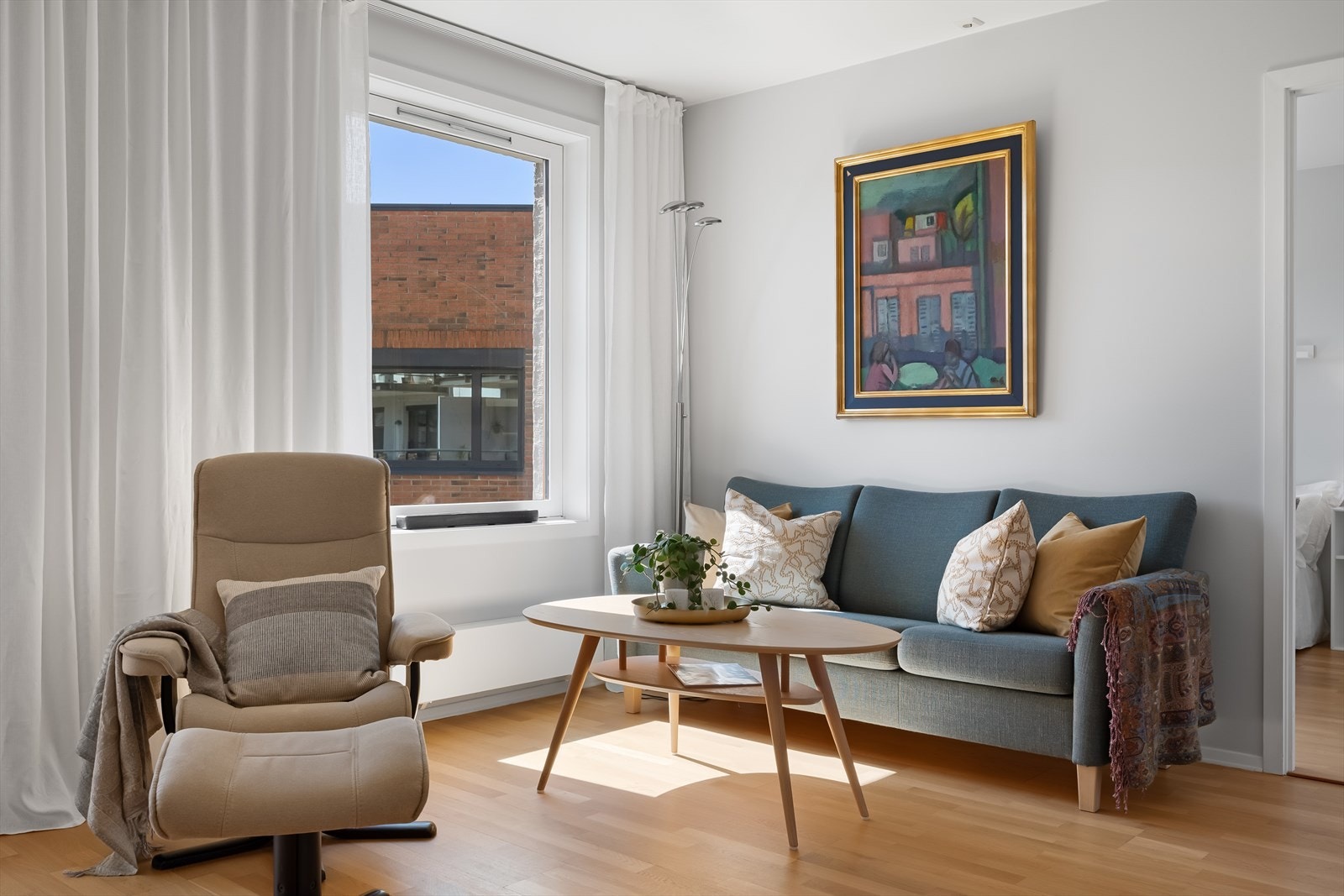 Fin plass til sofa/salong Galleribilde