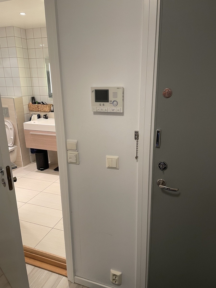 Inngangsparti mot bad Galleribilde