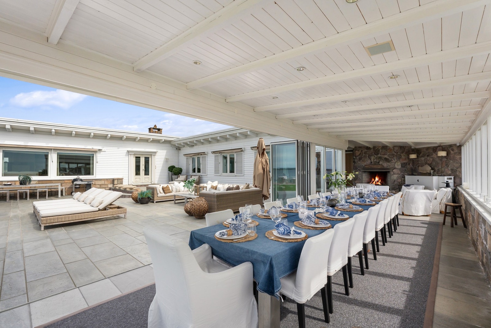 Her er alt tilrettelagt for sosiale sammenkomster med familie og venner. Galleribilde