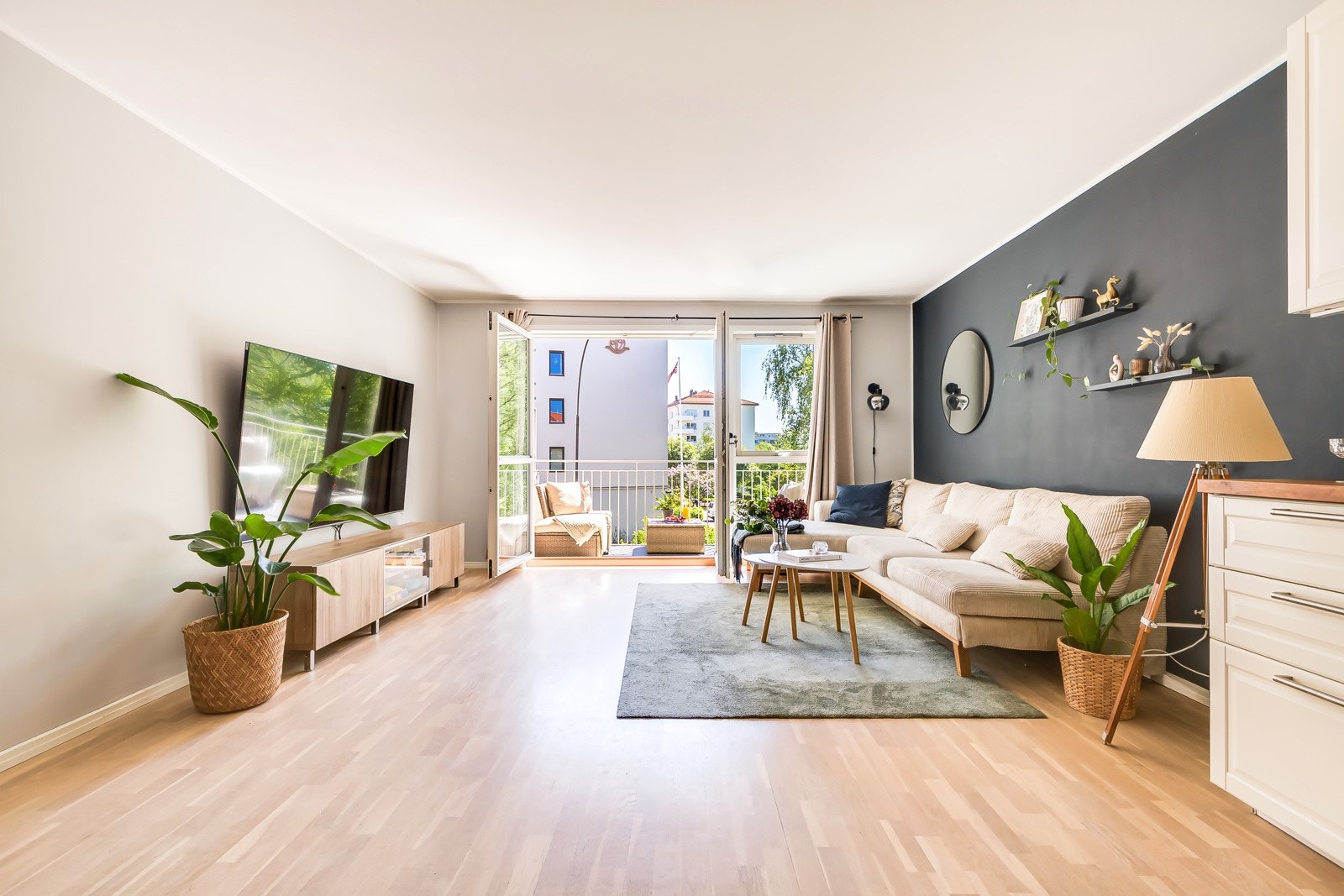 Åpent, lyst og romslig. Galleribilde