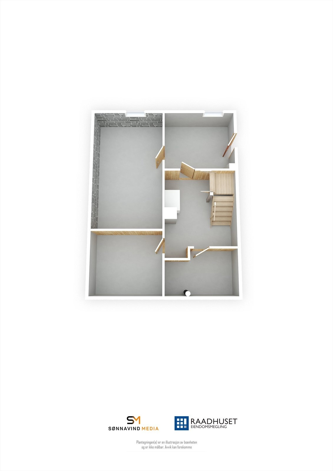 3D Plantegning | Underetasje Galleribilde