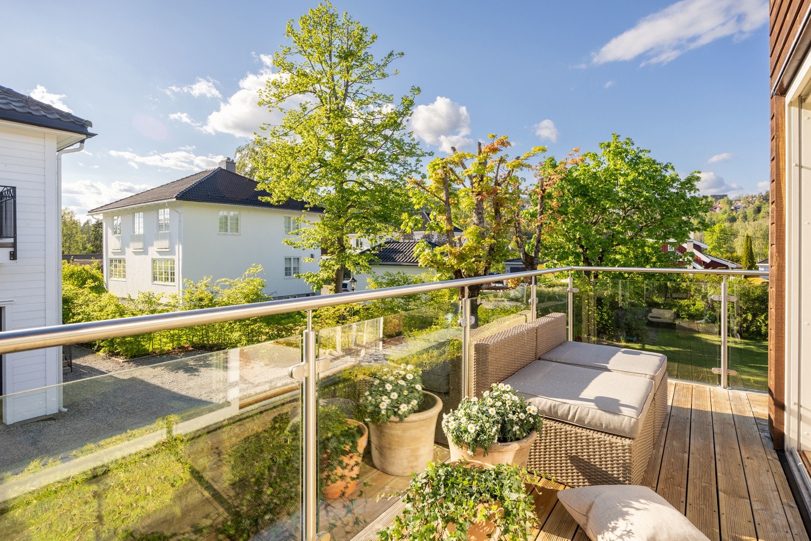 Balkong ut fra hovedsoverom. Galleribilde