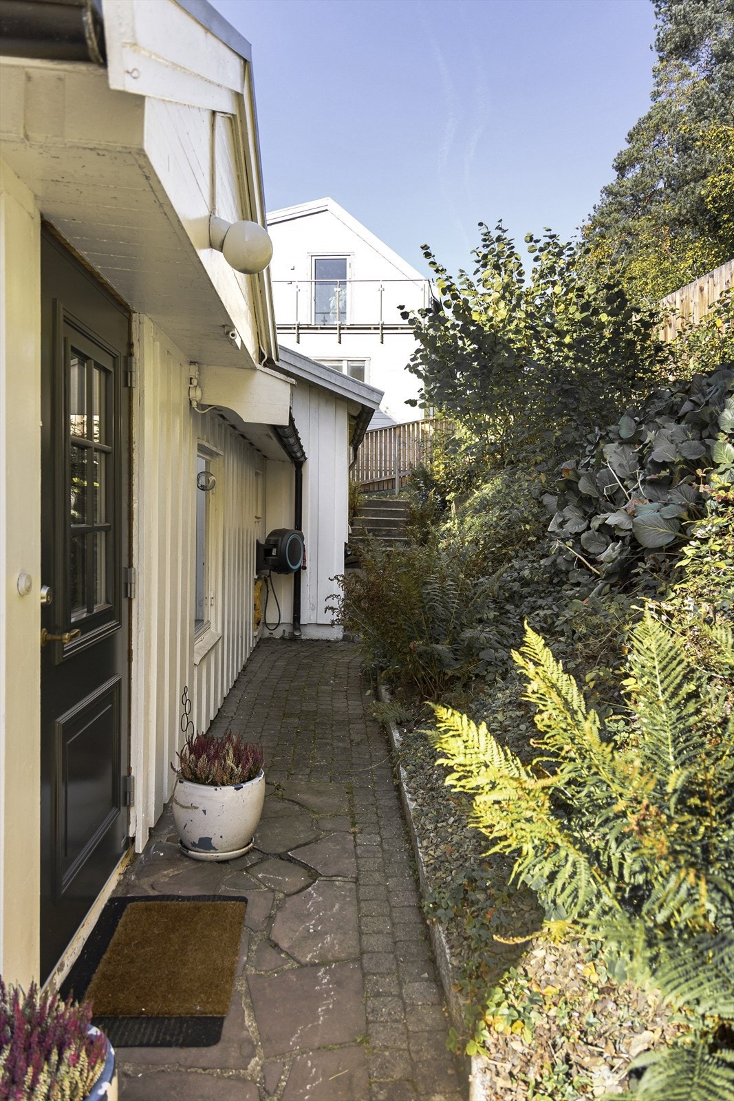 Boligen har egen inngang til del av boligen som er utleid Galleribilde