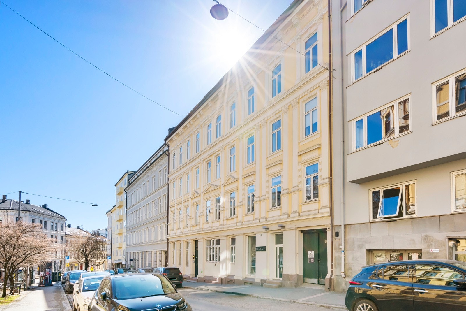 Fasade - velkommen til et hyggelig nabolag! Galleribilde