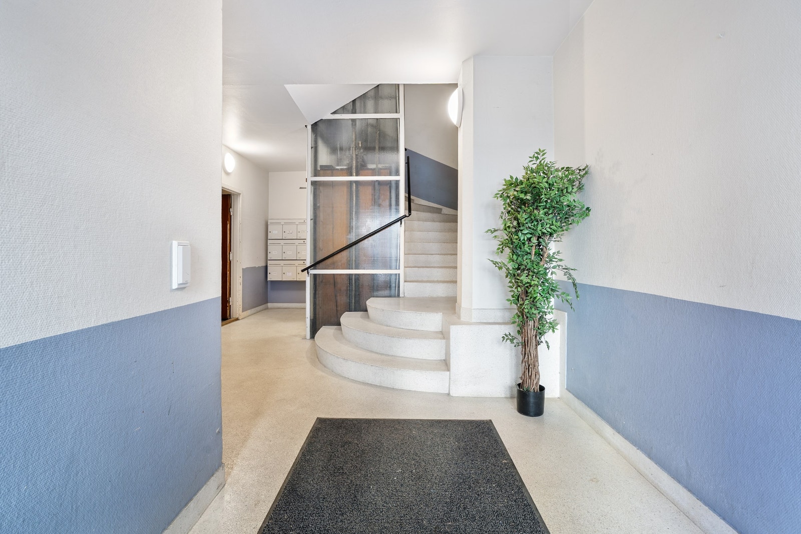 Hyggelig inngangsparti. Galleribilde