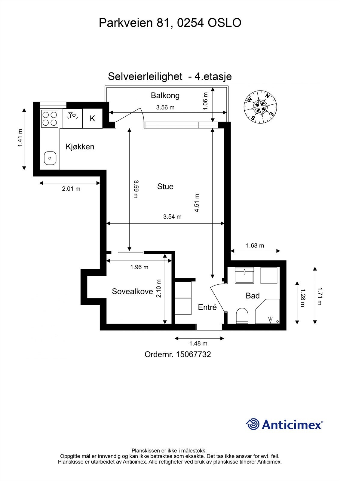 Plantegning. Galleribilde