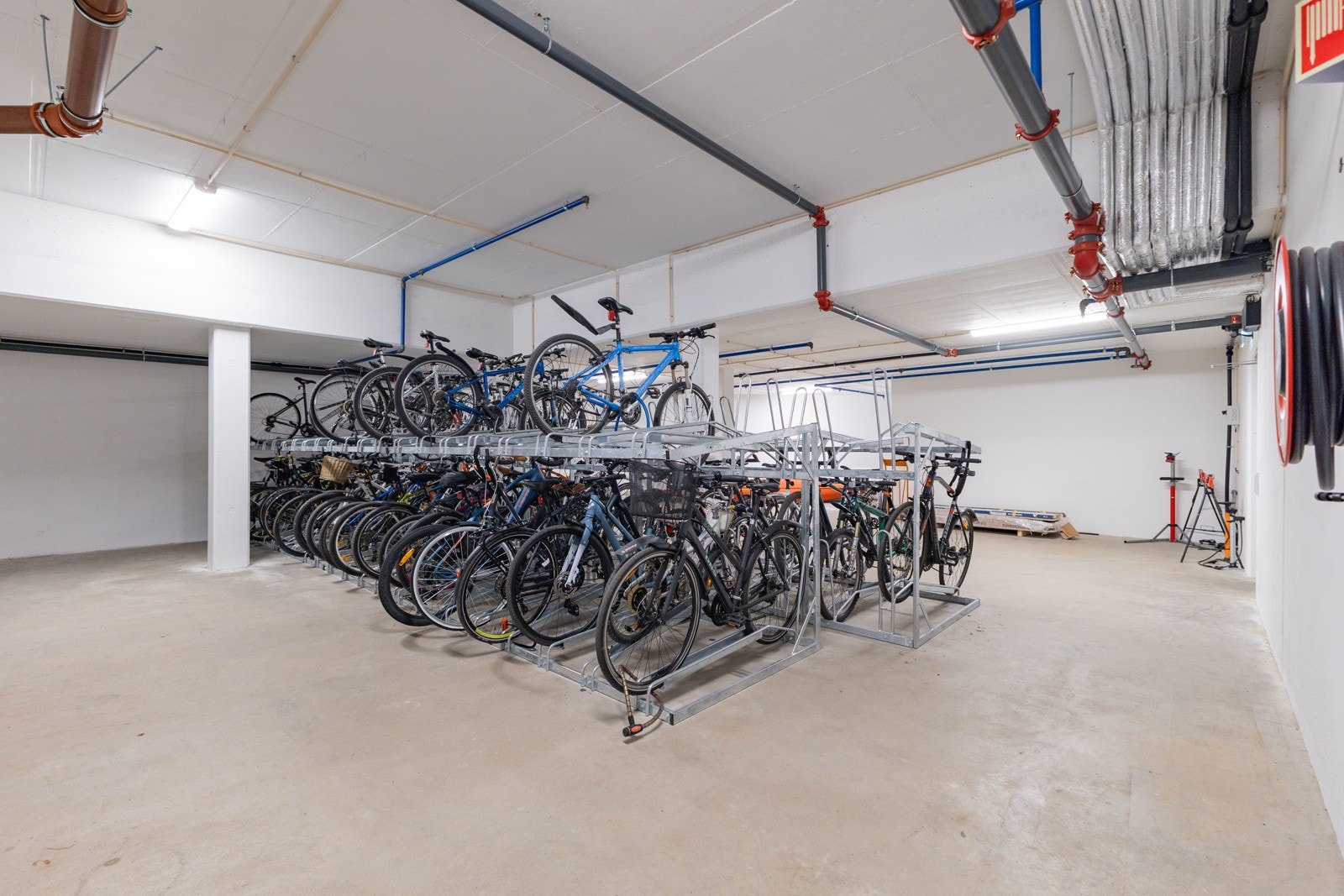 Sykkelparkering Galleribilde
